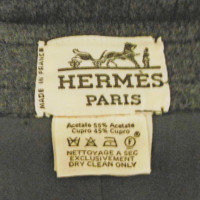 Hermès Rok Wol in Grijs