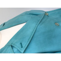 Max Mara Blazer Cotton in Turquoise
