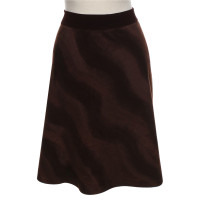 Armani Jupe en marron foncé