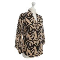 Diane Von Furstenberg "Karia" blouse met print