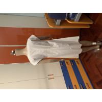 Moschino Cheap And Chic Kleid aus Baumwolle in Weiß