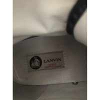 Lanvin Sneaker in Tela in Bianco