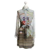 Patrizia Pepe Blouse dress with floral pattern