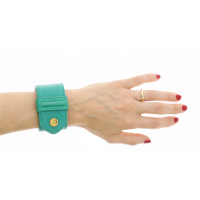 Loewe Bracelet/Wristband Leather in Turquoise