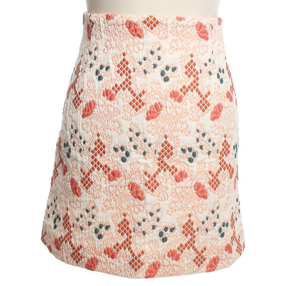 Vanessa Bruno skirt with colorful patterns