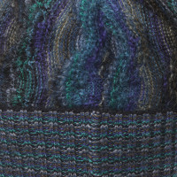 Missoni Chapeau tricoté en multicolore