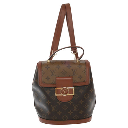 Louis Vuitton Dauphine Backpack Canvas in Brown