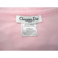 Christian Dior Top Cotton in Pink