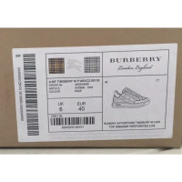 Burberry Sneaker in Pelle in Nero