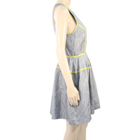 Armani Dress in grey / yellow