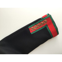 Gucci Jacke/Mantel aus Wolle in Schwarz