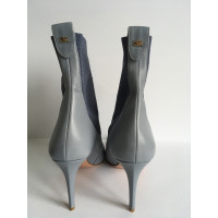 Elisabetta Franchi Ankle boots Leather in Grey
