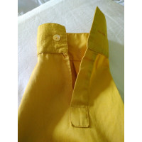 Max Mara Top Cotton in Yellow