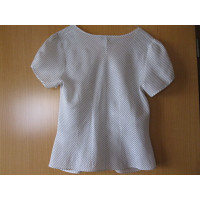 René Lezard Top Cotton in White