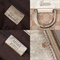 Gucci Tote Bag aus Canvas in Beige