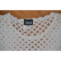 D&G Strick aus Baumwolle in Weiß