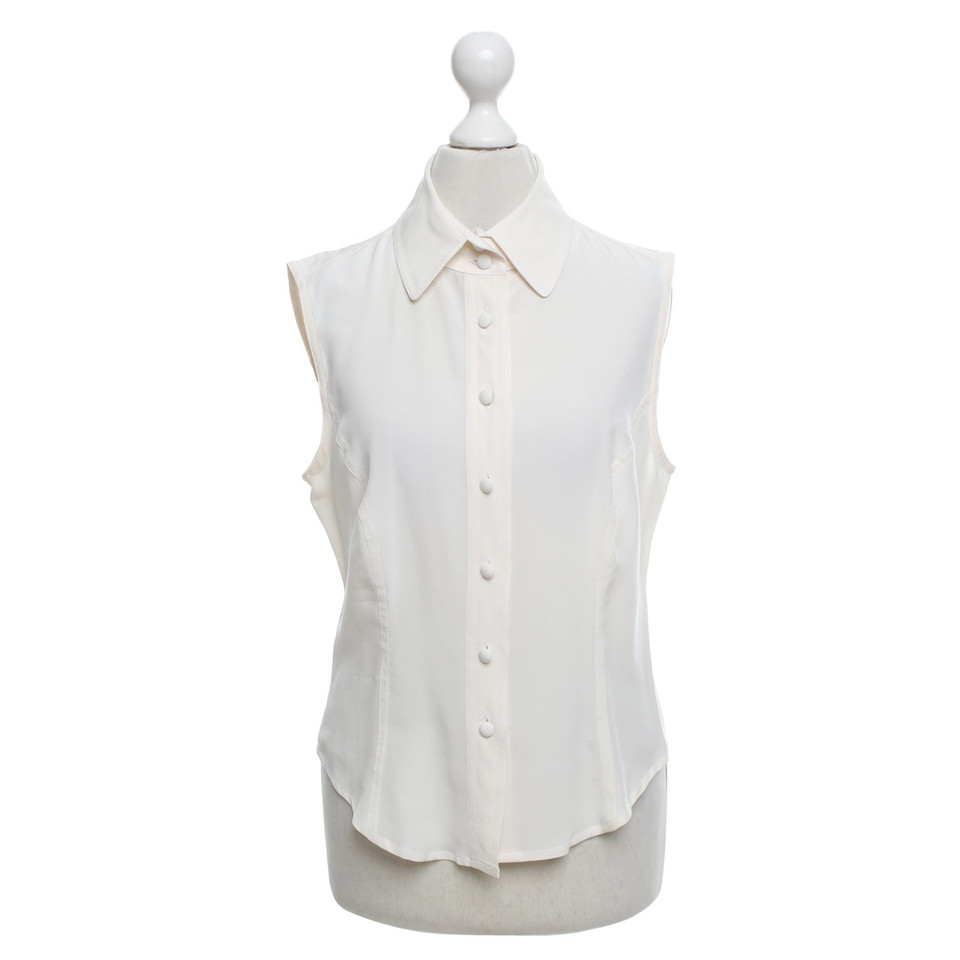 Rena Lange Sleeveless blouse in cream