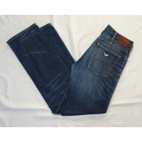 Armani Jeans Jeans in Cotone in Blu