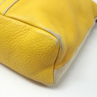Hogan Tote Bag aus Leder in Gelb