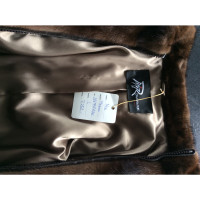 Andere Marke Jacke/Mantel aus Pelz in Braun