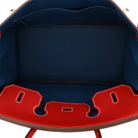 Hermès Birkin Bag 35 in Pelle in Rosso