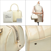 Christian Dior Handbag Leather in White