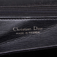 Christian Dior Schoudertas Leer in Zwart