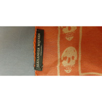 Alexander McQueen Schal/Tuch aus Seide in Orange