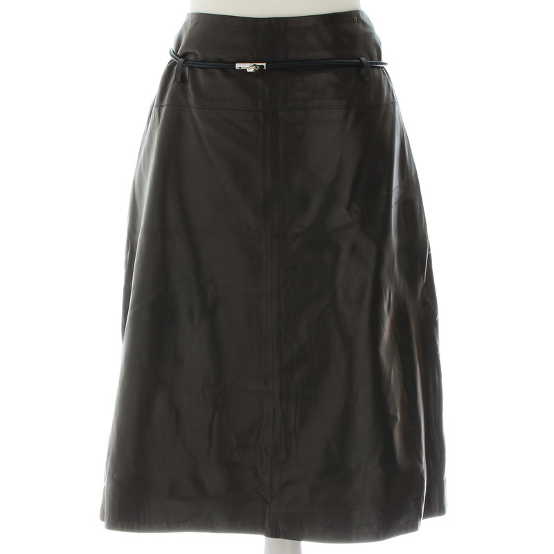 Aigner Skirt made from leather