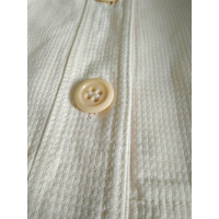Max Mara Jacket/Coat Cotton in White