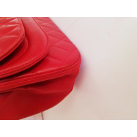 Chanel Classic Flap Bag en Cuir en Rouge