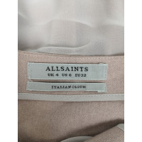 All Saints Kleid aus Wolle in Nude