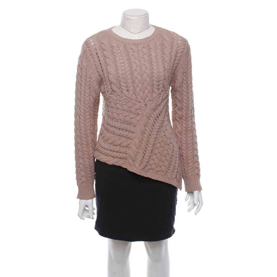 360 Sweater Maglione in marrone chiaro