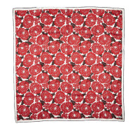 Fendi Scarf/Shawl Silk in Red