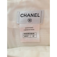 Chanel Rock aus Baumwolle in Weiß
