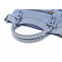 Balenciaga Handtasche aus Leder in Blau