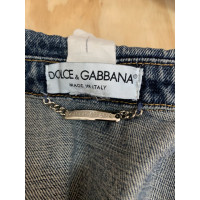 Dolce & Gabbana Top Jeans fabric in Blue