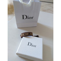 Christian Dior Armreif/Armband aus Baumwolle