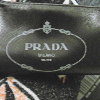 Prada Oberteil aus Viskose in Schwarz