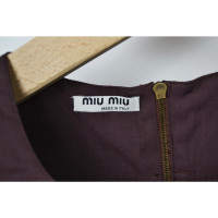 Miu Miu Knitwear Cotton in Brown