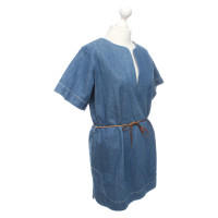 Mi H Kleid aus Baumwolle in Blau