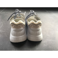 N°21 Sneakers aus Leder in Weiß