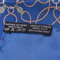 Hermès Scarf/Shawl Silk in Blue