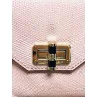 Diane Von Furstenberg Handtasche aus Leder in Rosa / Pink