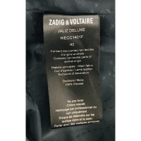 Zadig & Voltaire Rok Leer in Zwart