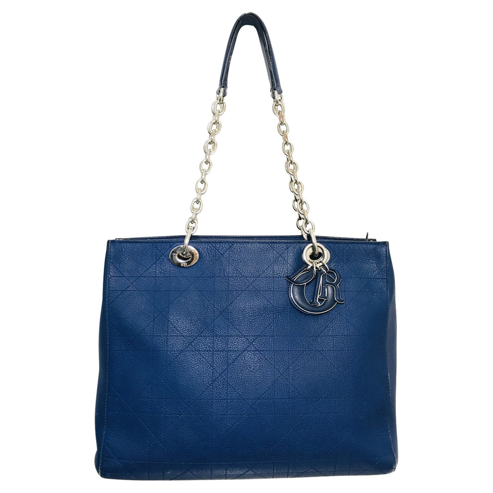 Christian Dior Diorissimo Leather in Blue