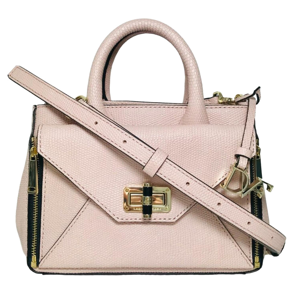 Diane Von Furstenberg Handtasche aus Leder in Rosa / Pink