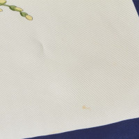 Christian Dior Schal/Tuch aus Seide in Weiß
