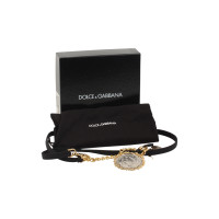 Dolce & Gabbana Gürtel aus Canvas in Schwarz