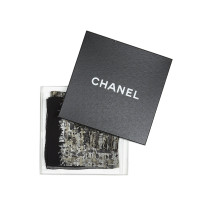 Chanel Scarf/Shawl Silk in Grey